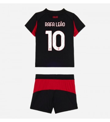 AC Milan Rafael Leao #10 Hjemmebanetrøje Børn 2025-26 Kortærmet (+ Korte bukser)